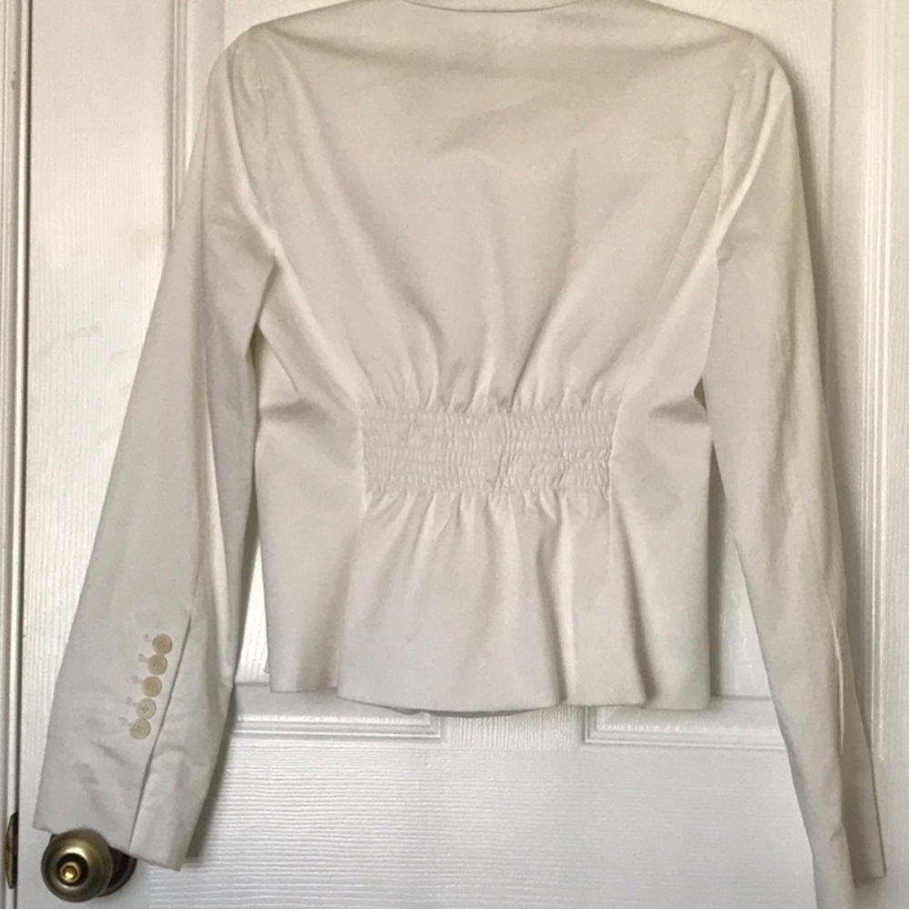 BCBGMAXAZRIA NWOT cotton blend lined jacket blazer - Picture 4 of 13